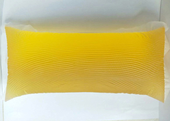 Adesivo a caldo APAO giallo chiaro solido traslucido