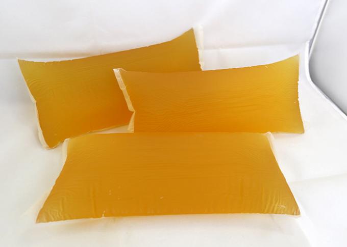 Adesivo caldo solido trasparente giallo della colata per i pannolini igienici del bambino dei prodotti 1