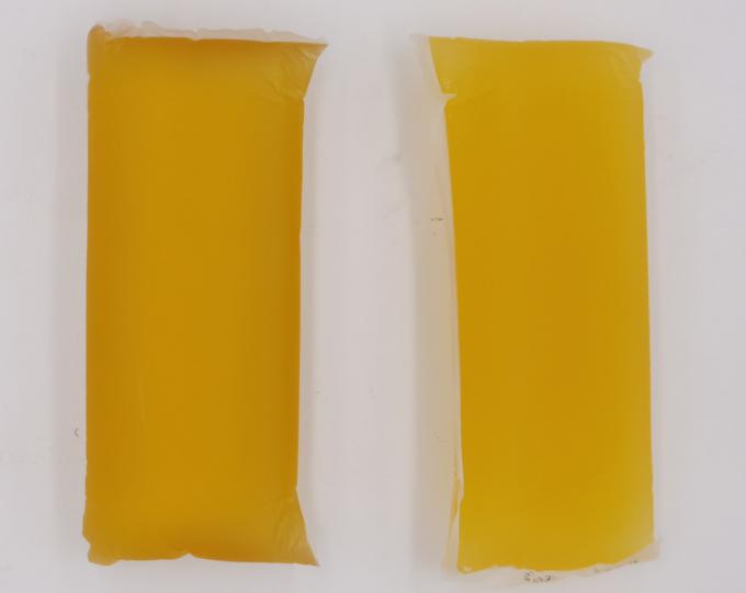Adesivo caldo solido trasparente giallo della colata per i pannolini igienici del bambino dei prodotti 0