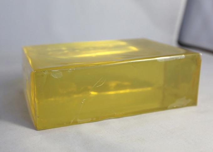 Lo PSA fa pressione sull'adesivo caldo della colata per il cartone di colore delle etichette/imballaggio giallo-chiaro del tamburo 0